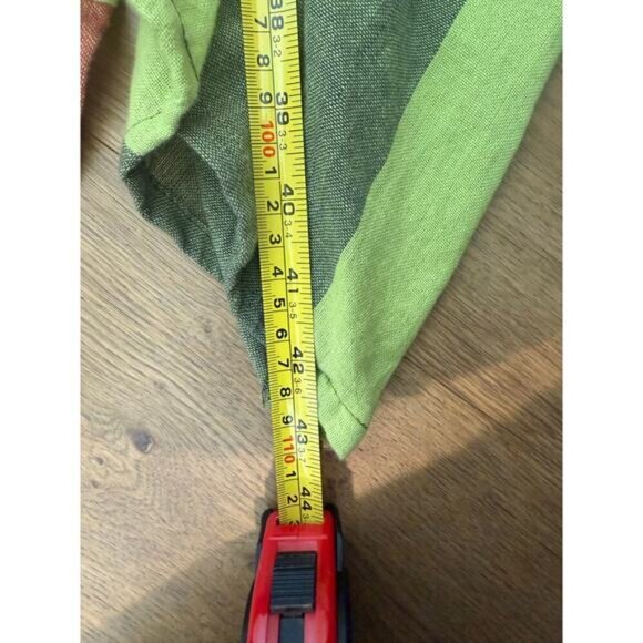 Leopards & Roses Strapless Dress Lagenlook Cotton Multicolor Large - Picture 4 of 7